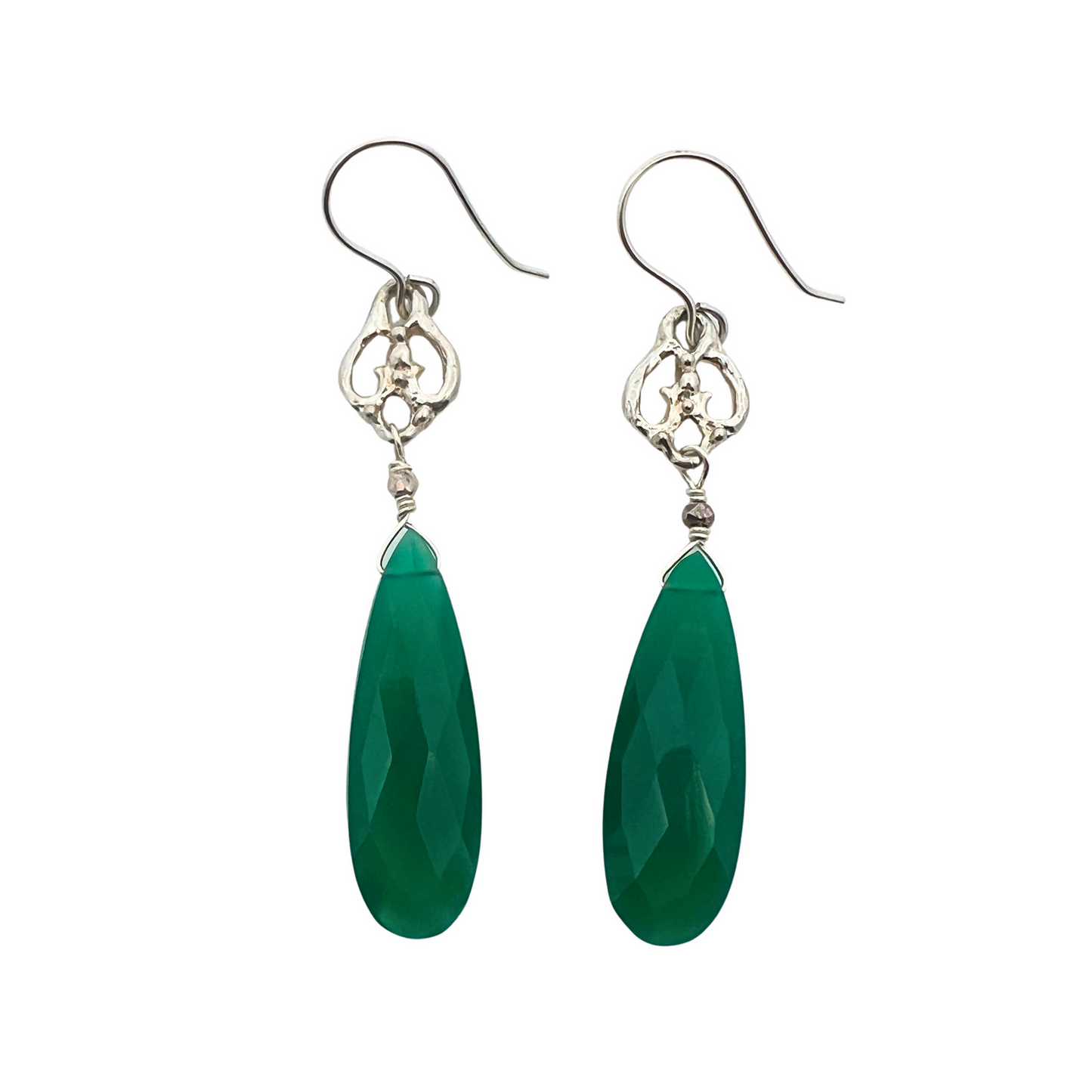 Agate Drop Earrings