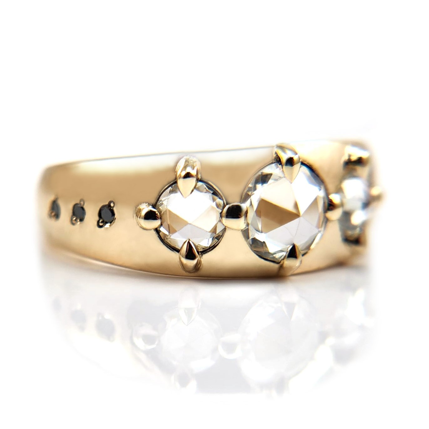 Moirai Sapphire Ring