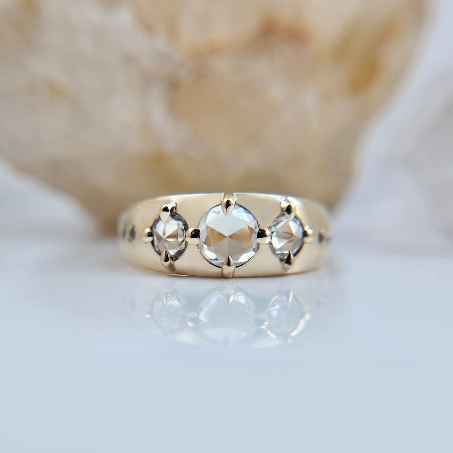 Moirai Sapphire Ring
