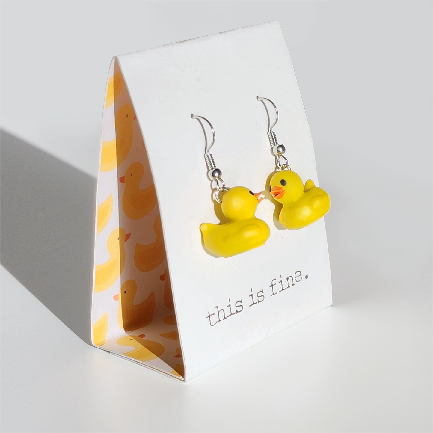 Zero Ducks Given Earrings