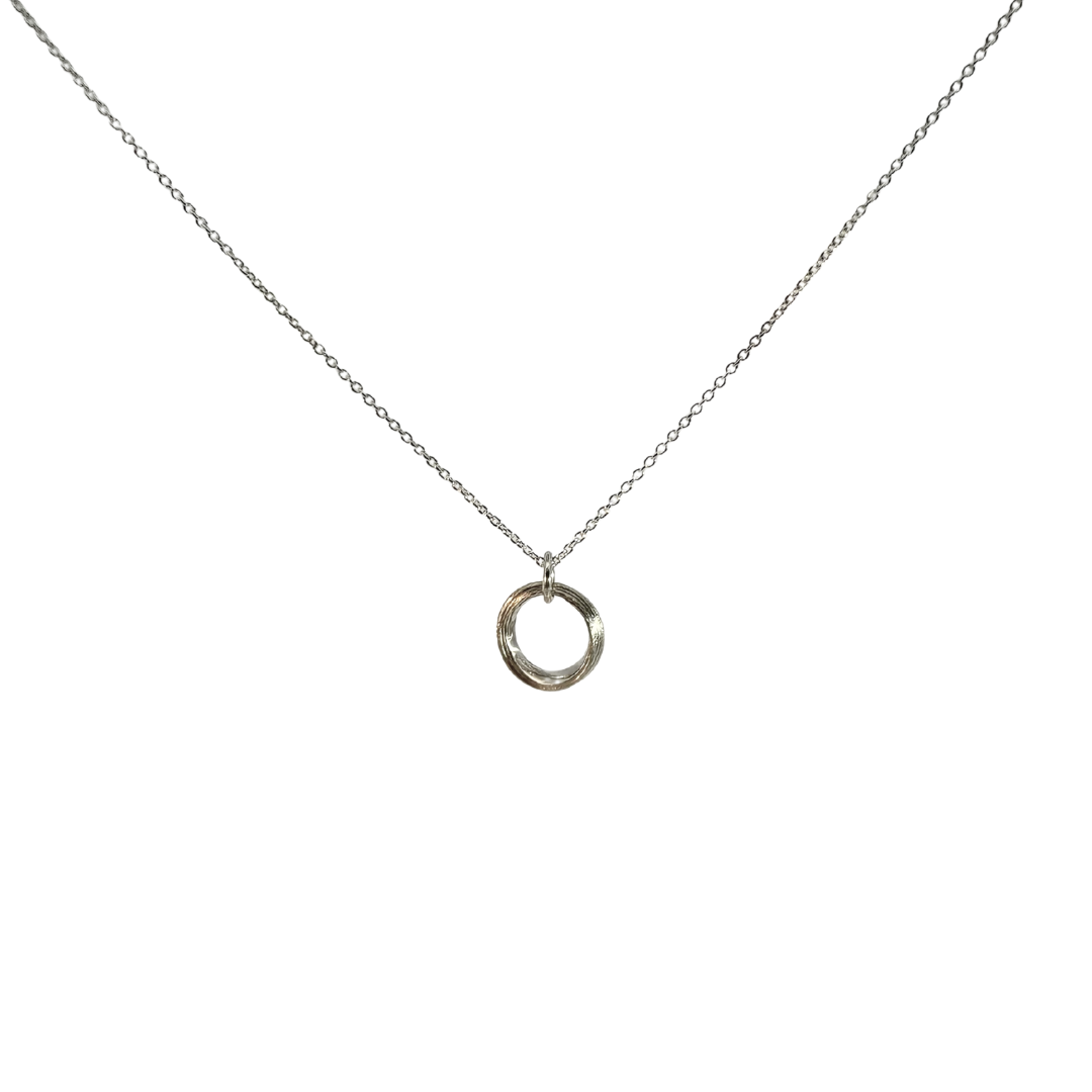 Sterling Silver Mitsuro Loop Pendant
