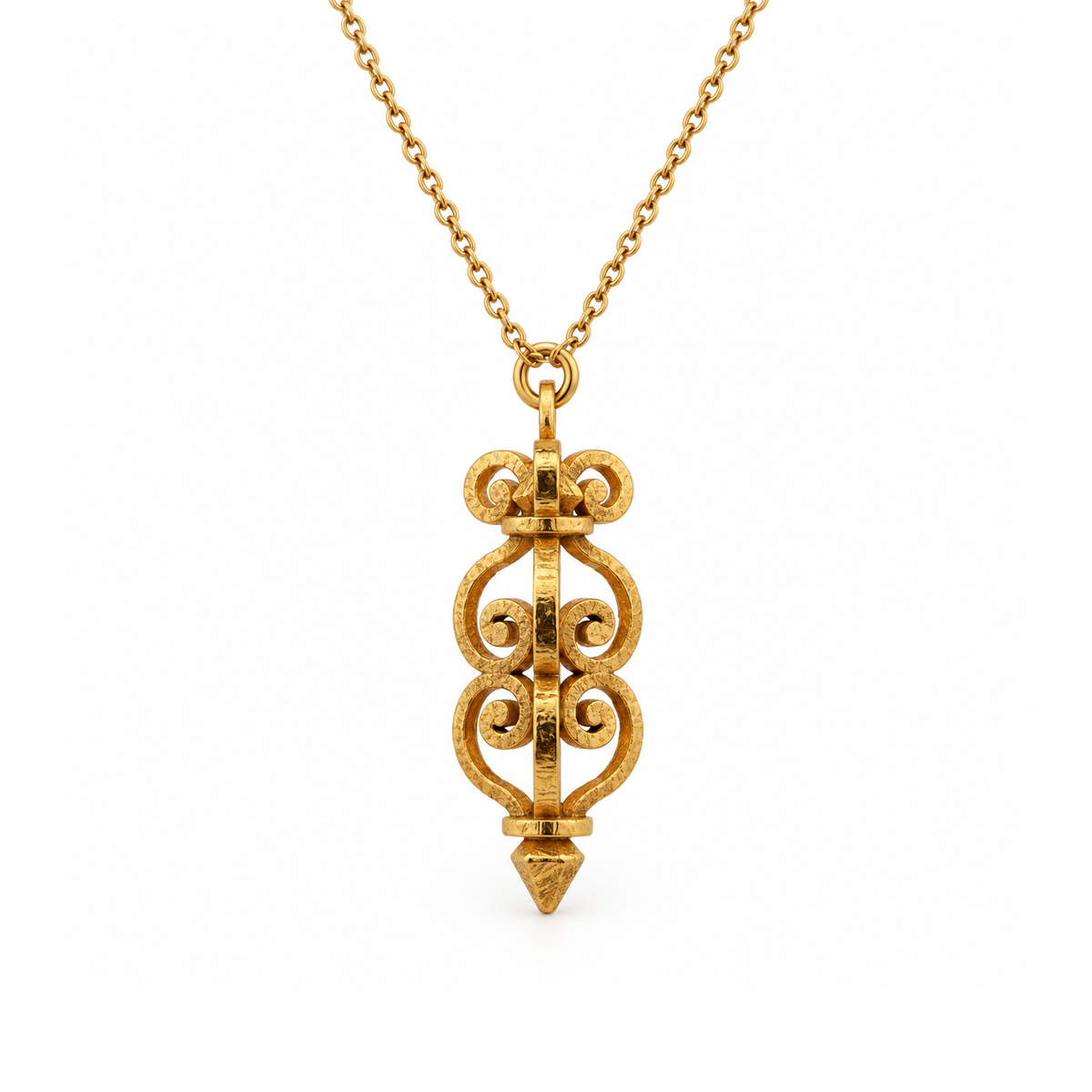 Gold-Filled Chandelier Pendant