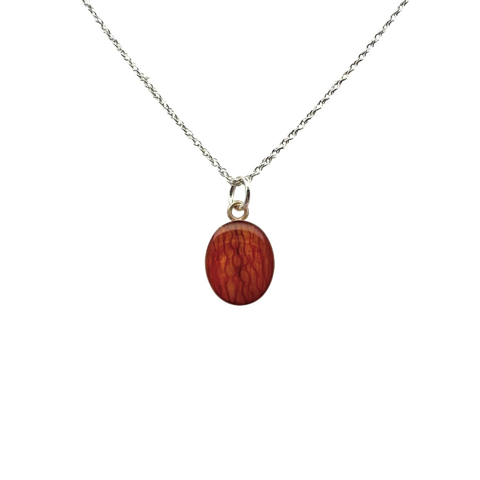 Tiger Lily Flower Pendant