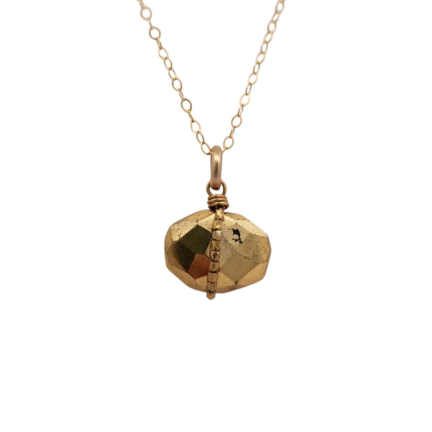 Faux Gem Pendant Necklace
