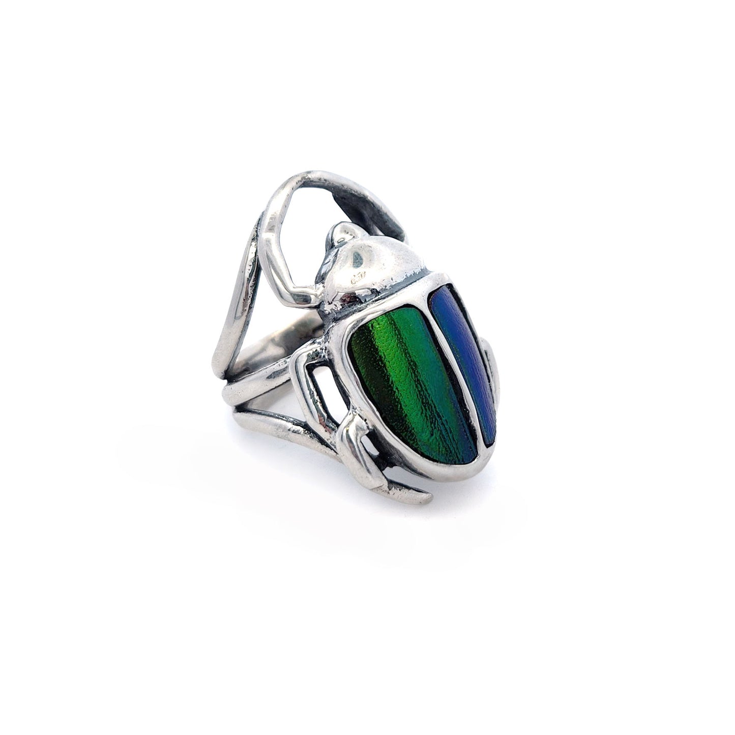 Large Scarab Beetle Elytra Ring