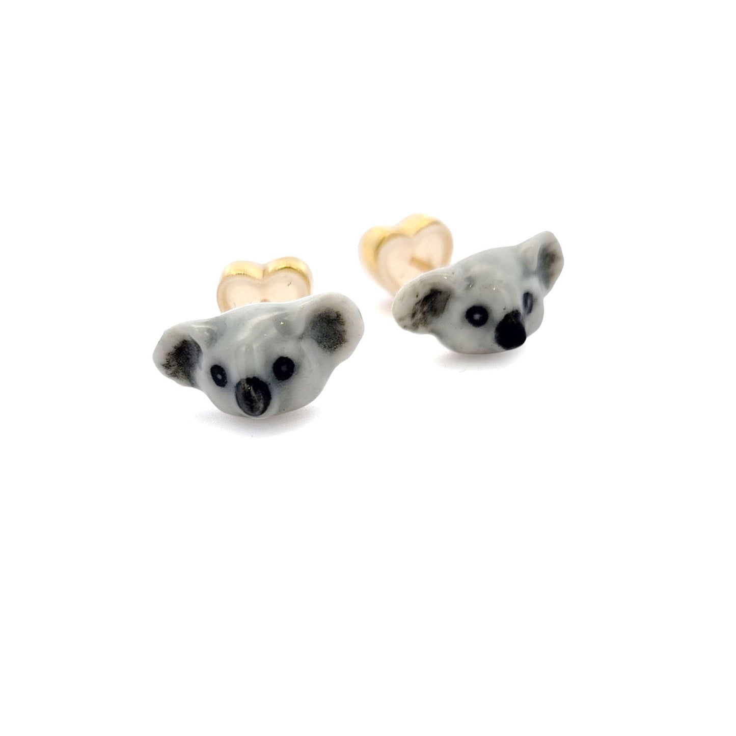 Porcelain Koala Studs