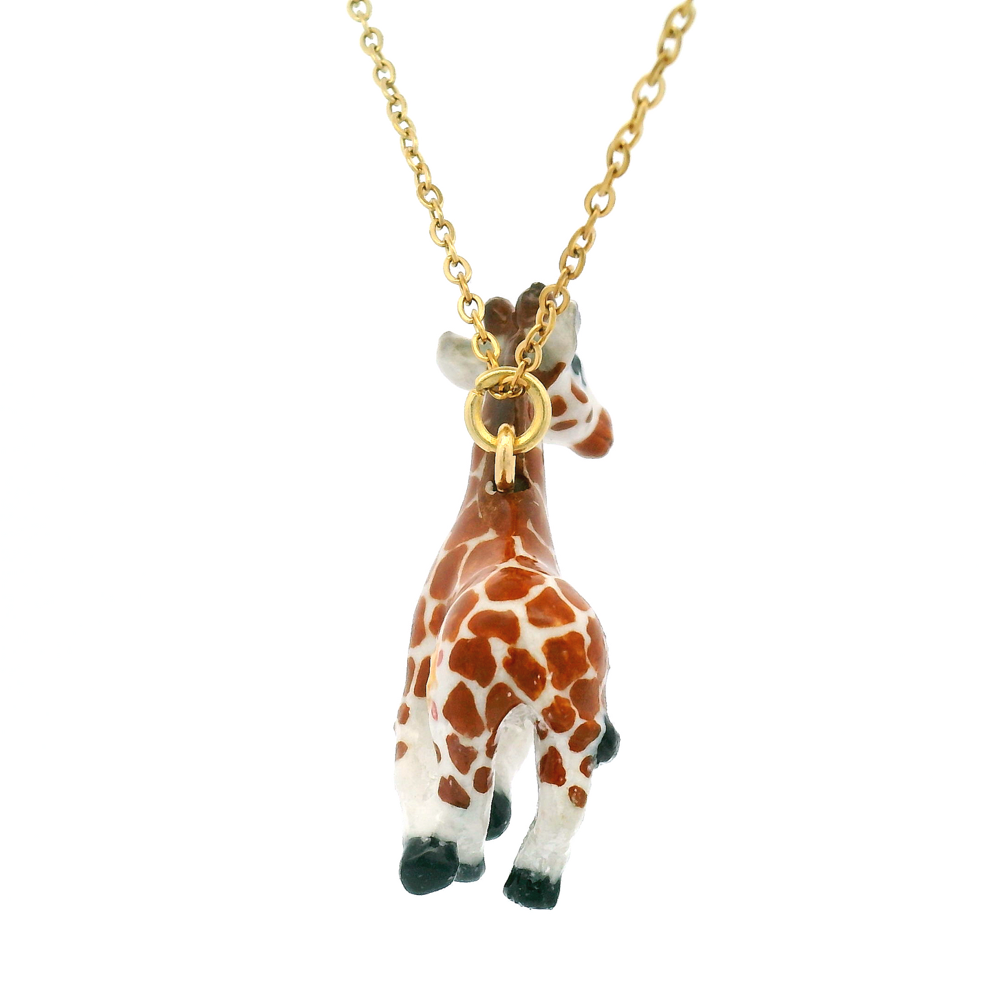 Porcelain Baby Giraffe Pendant