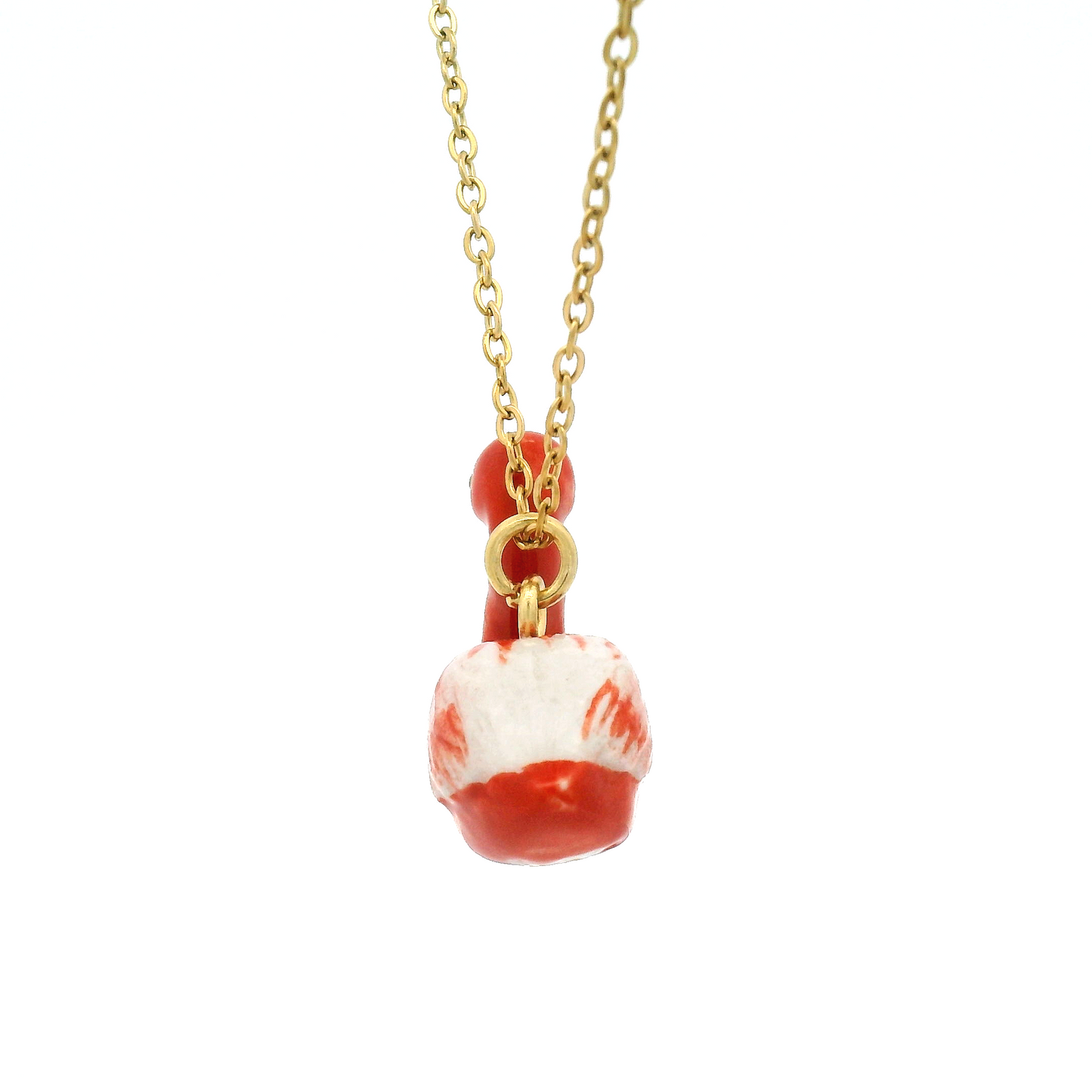 Porcelain Flamingo Pendant