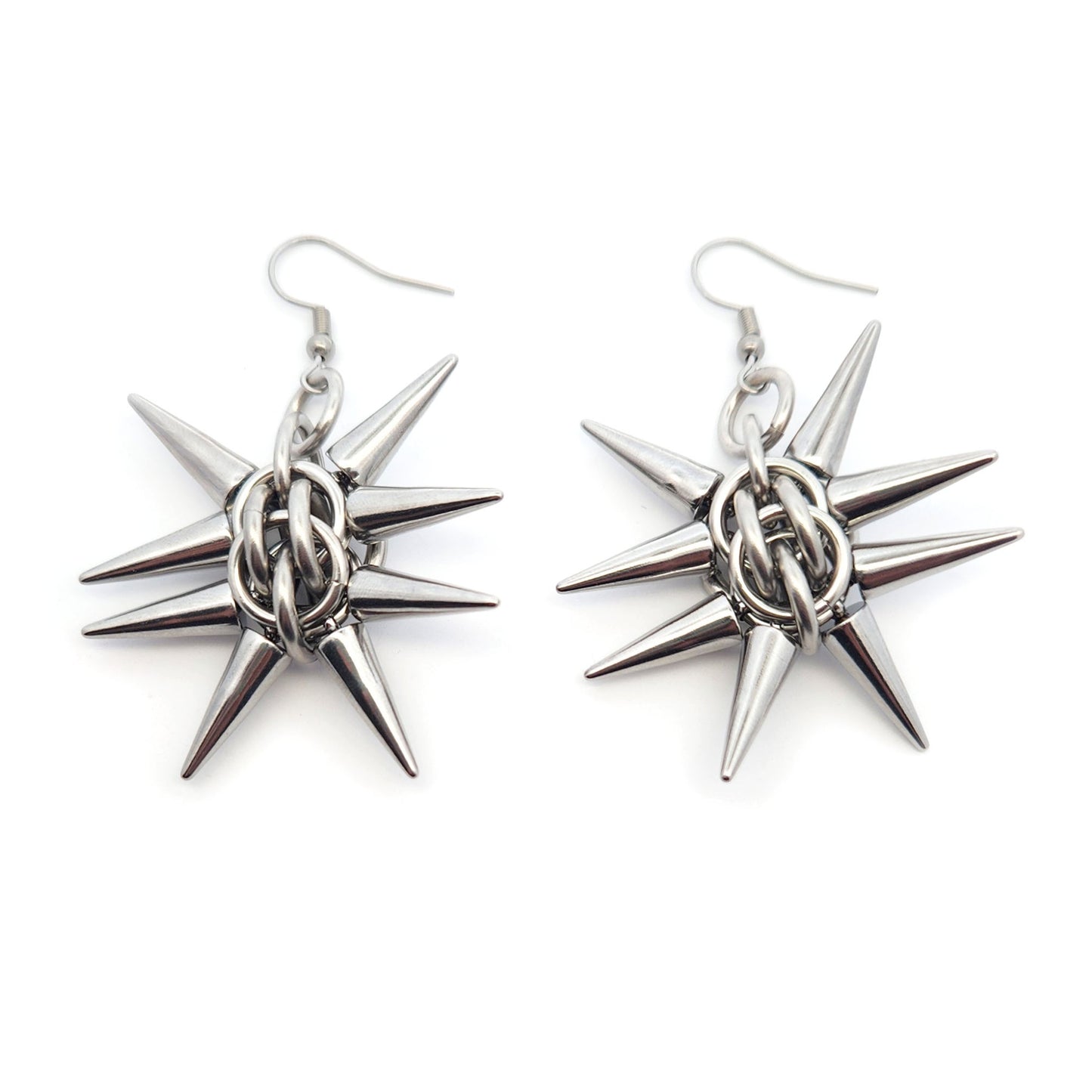 Spike Chain Earrings