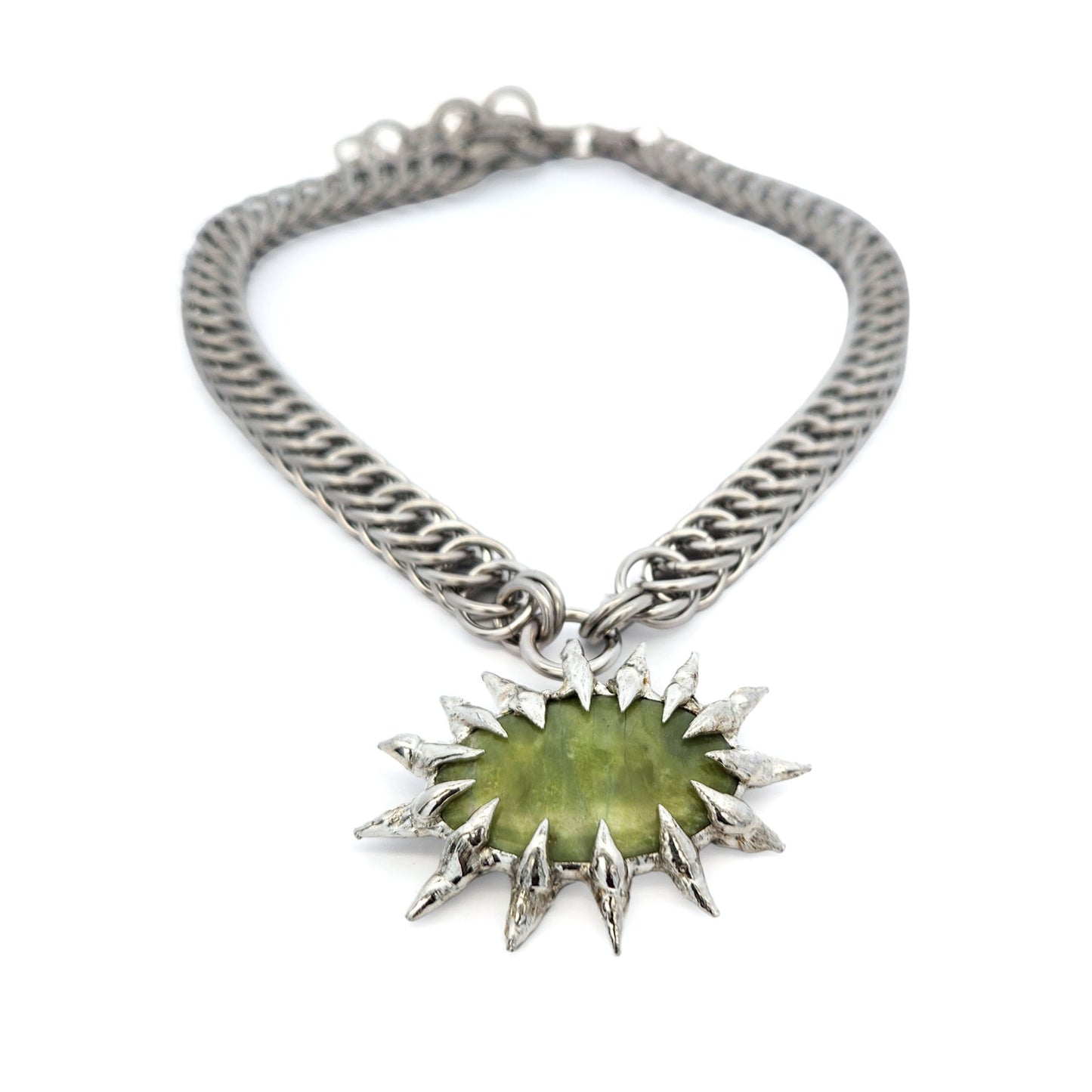 Serpentine Chain-Link Necklace