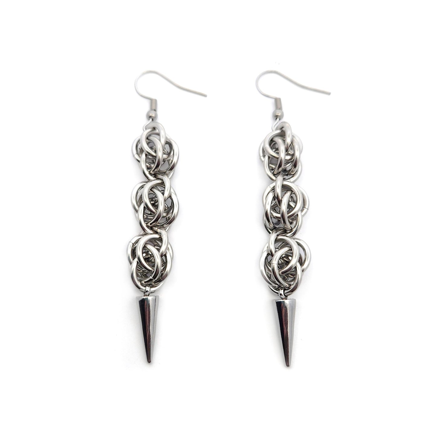 Chain Spike End Earrings