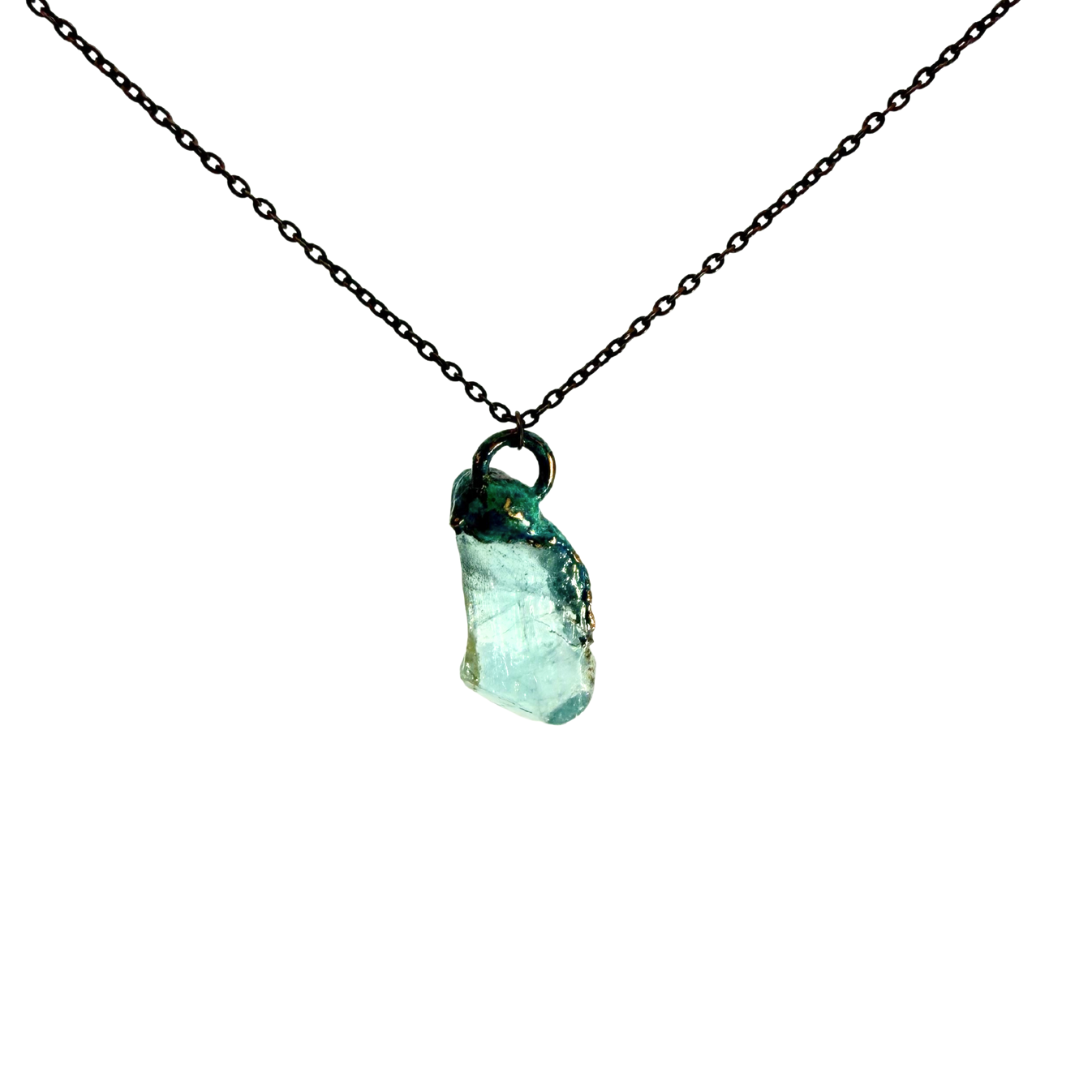 Electroformed Fluorite Necklace