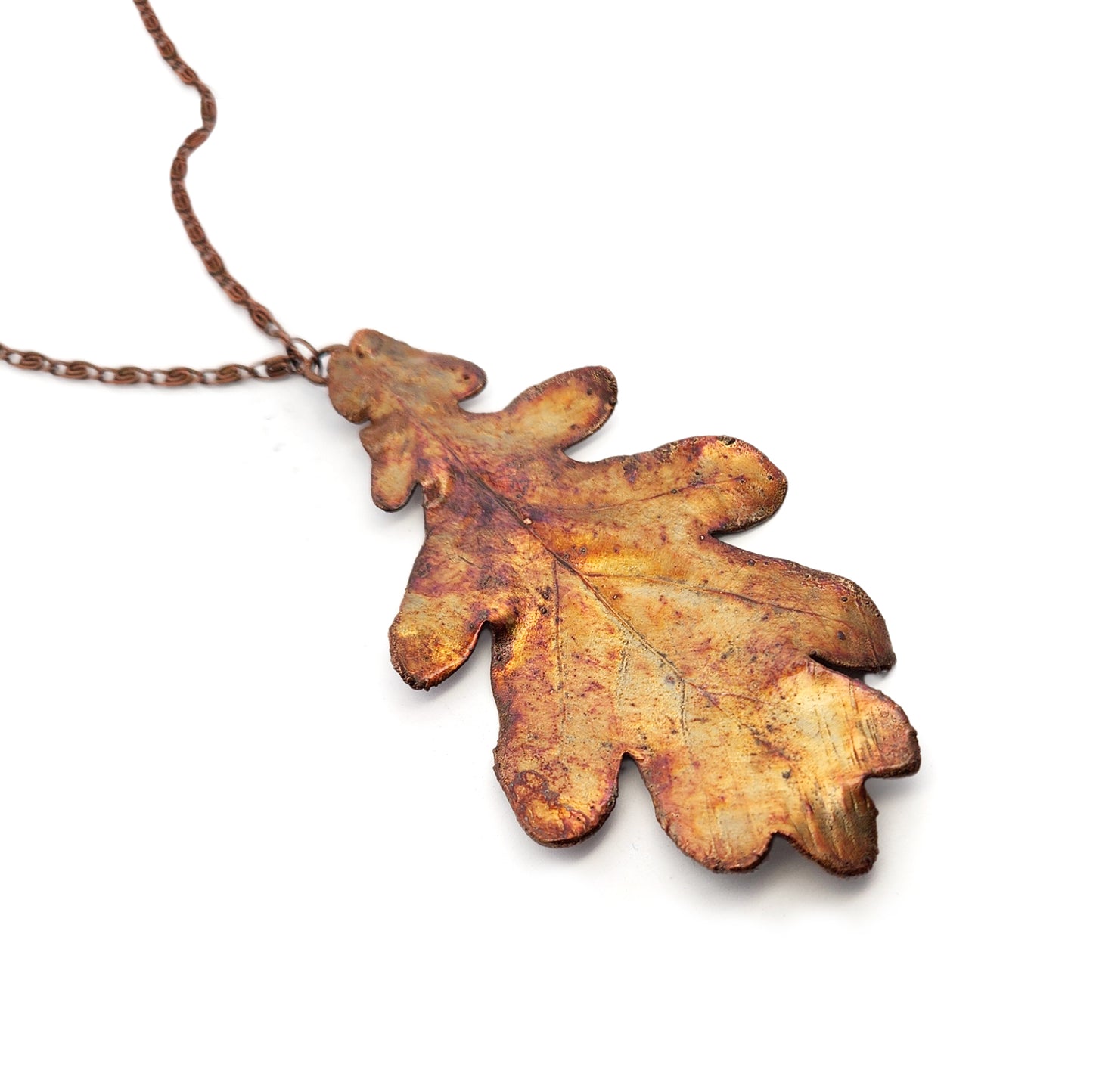 Plain Oak Necklace