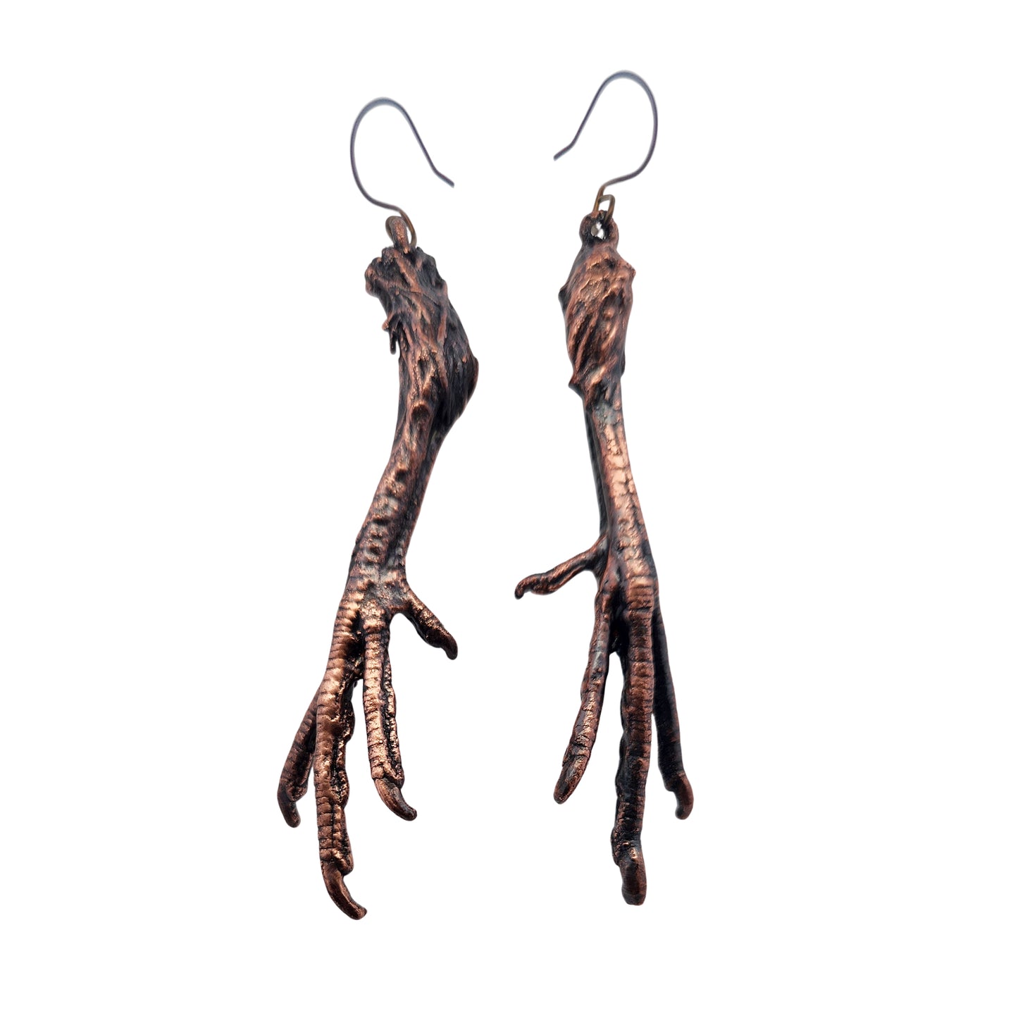 Quail Foot Earrings