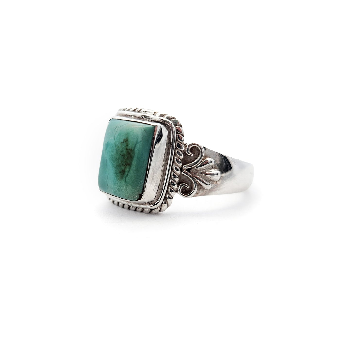 Sterling Silver Tibetan Turquoise Ring