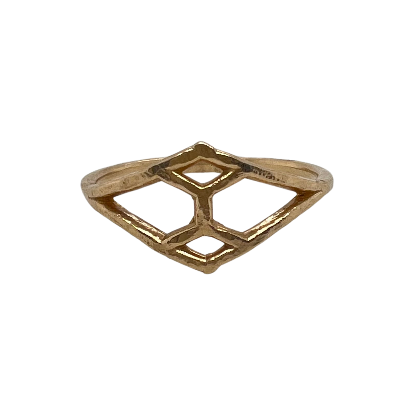 Geometric Rhombus Ring
