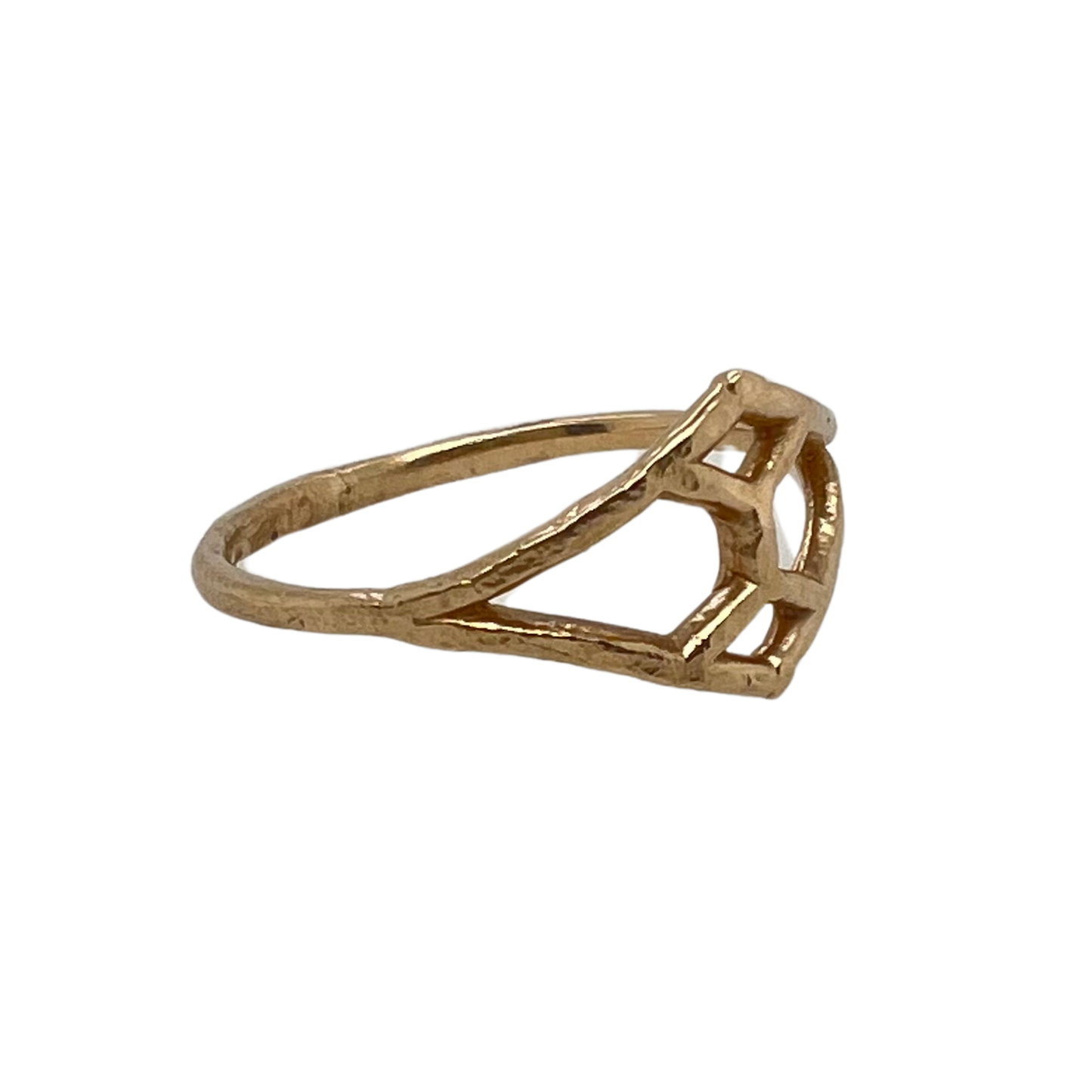 Geometric Rhombus Ring