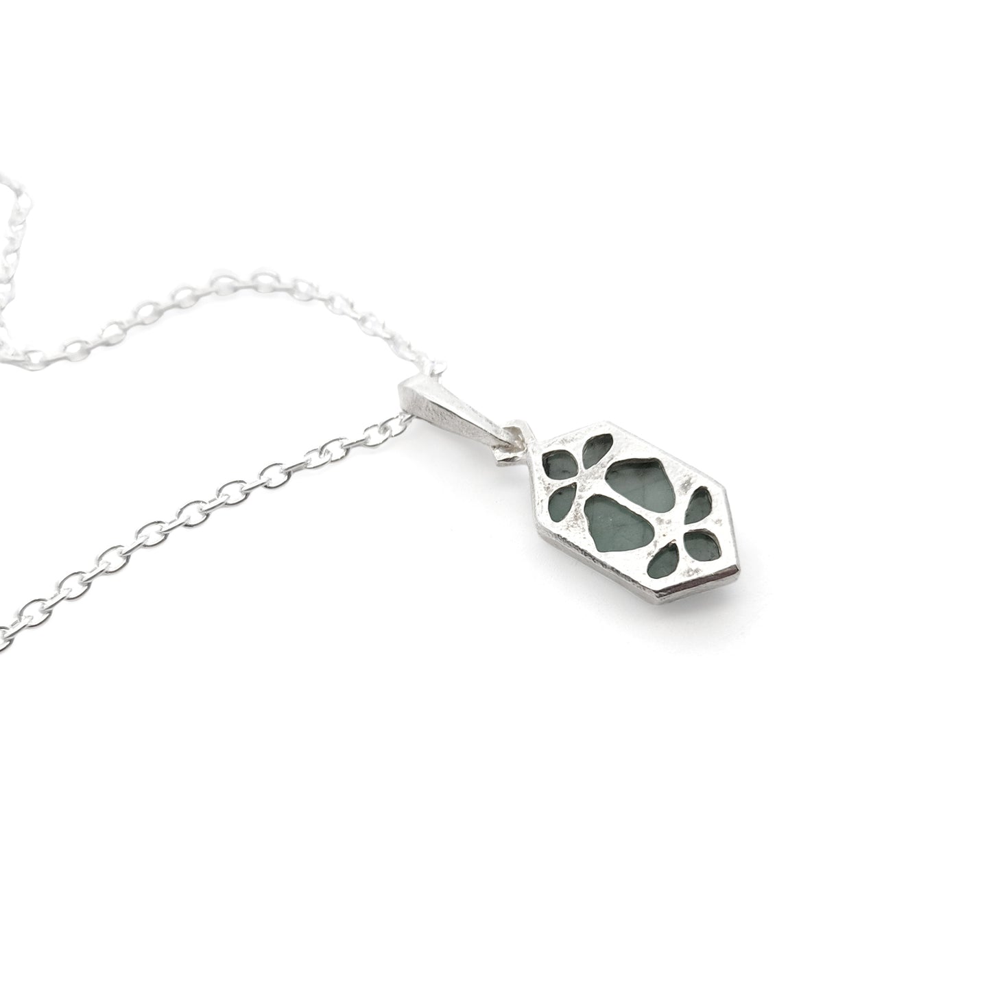 Rustic Emerald Pendant