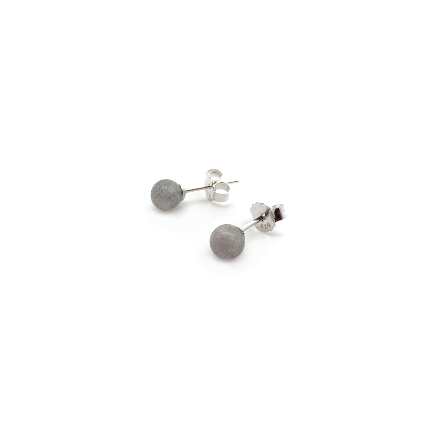 Labradorite Round 6mm Stud Earrings