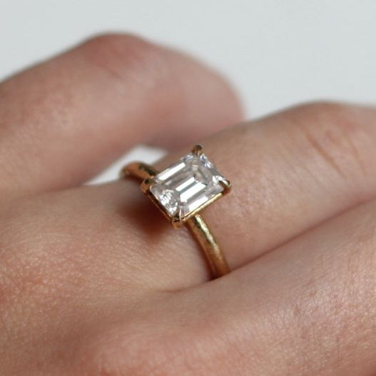 Darcy - Moissanite Engagement Ring