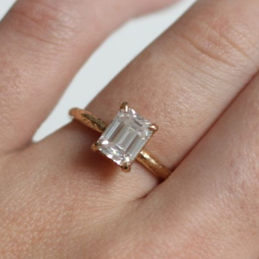 Darcy - Moissanite Engagement Ring