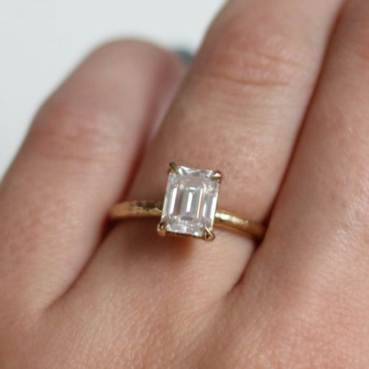 Darcy - Moissanite Engagement Ring