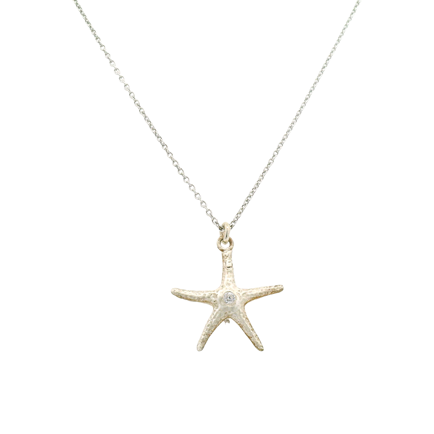 Sterling Silver Starfish Pendant