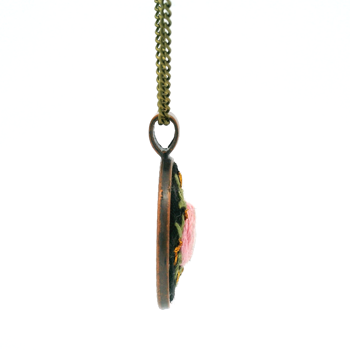 Pink Rose Pendant