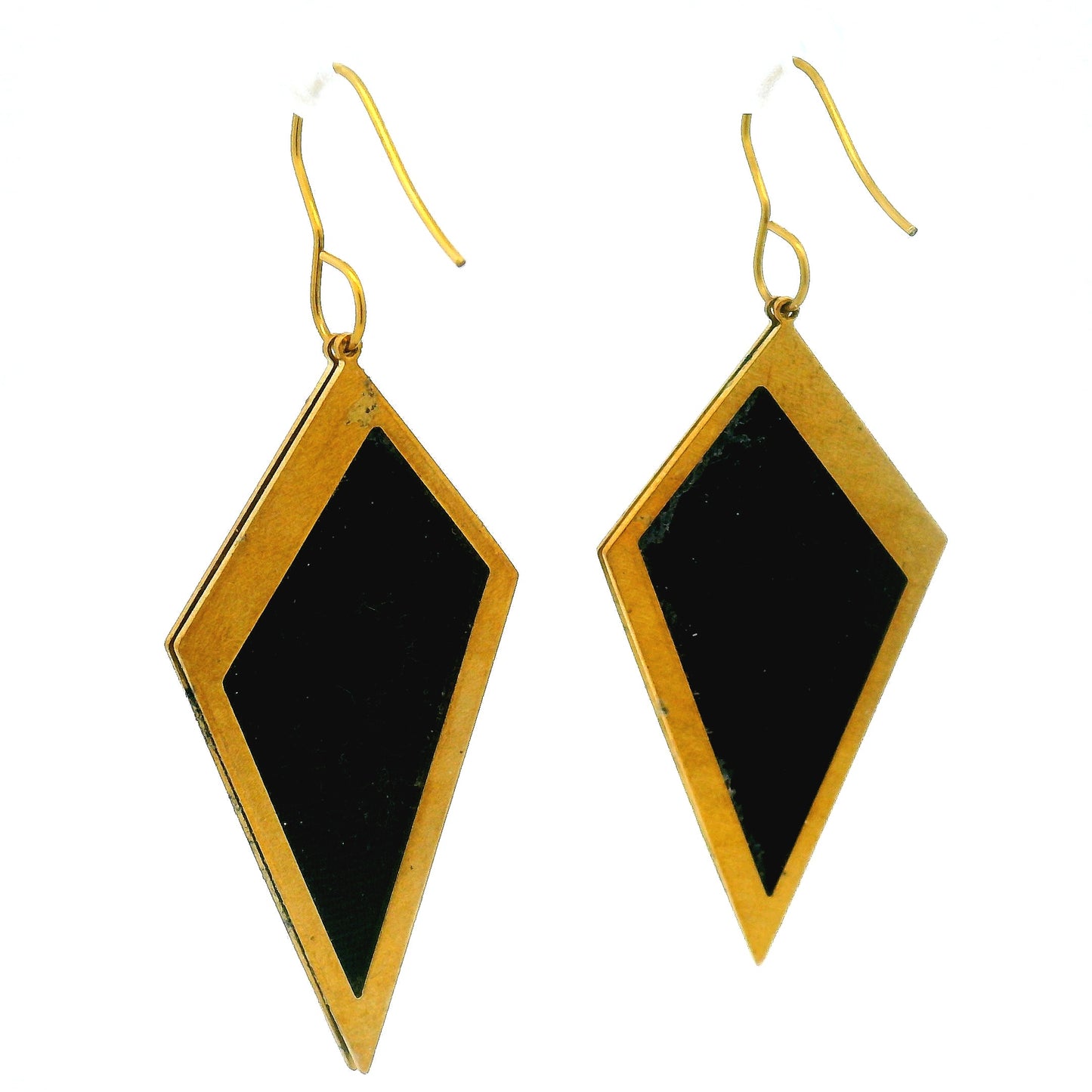 Hand Embroidered Citrus Bloom Earrings