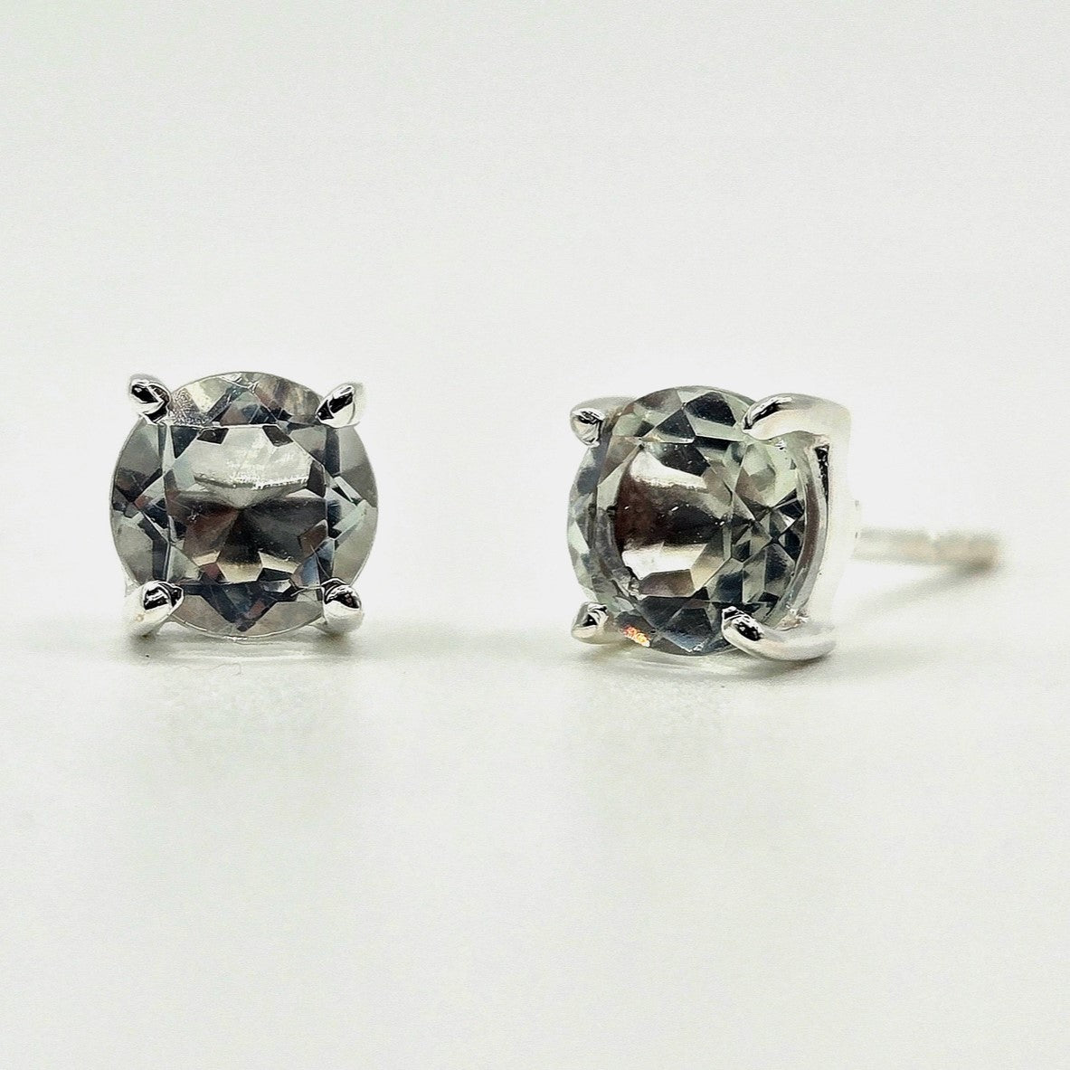 April Birthstone Earrings Cubic Zirconia