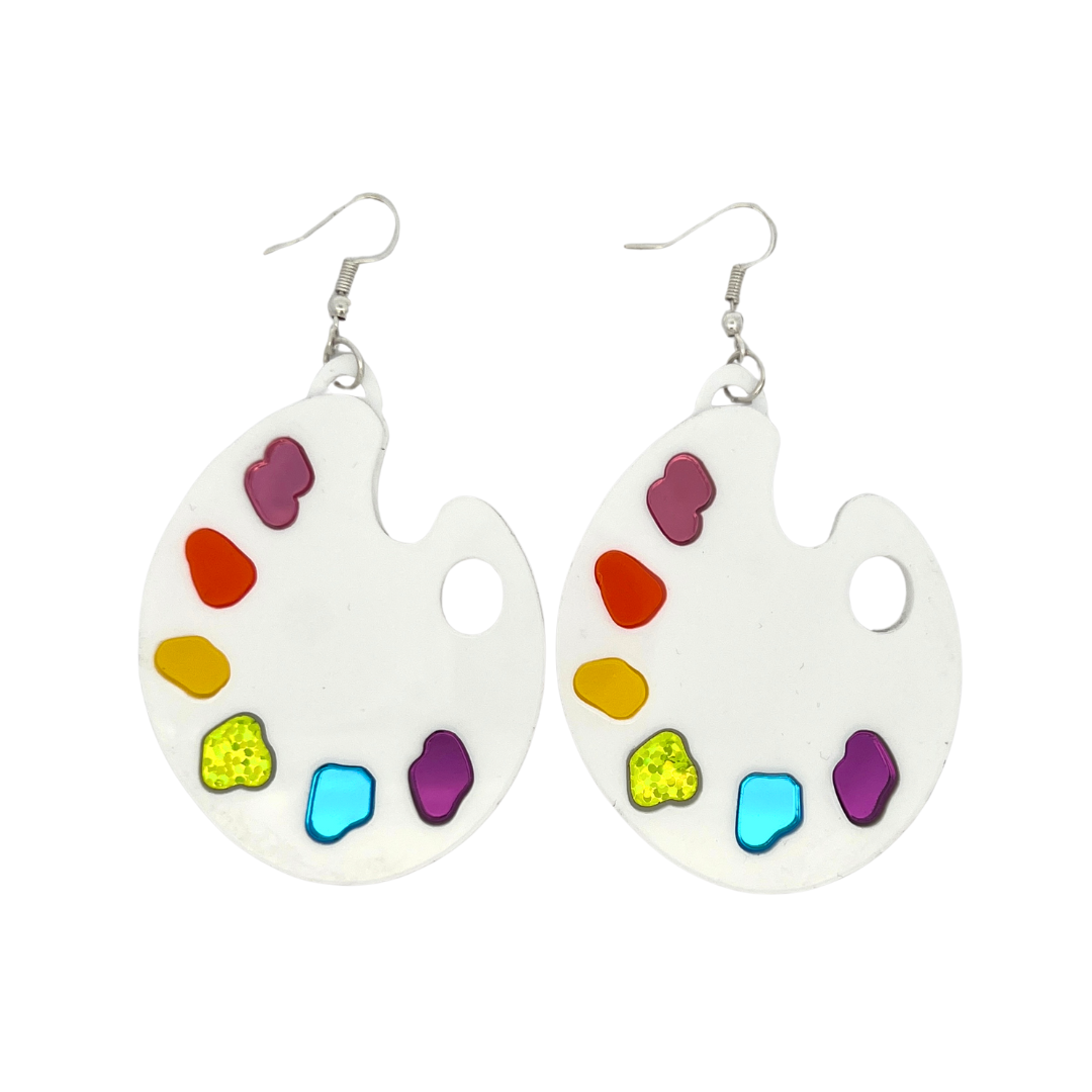 Artist Palette Earrings