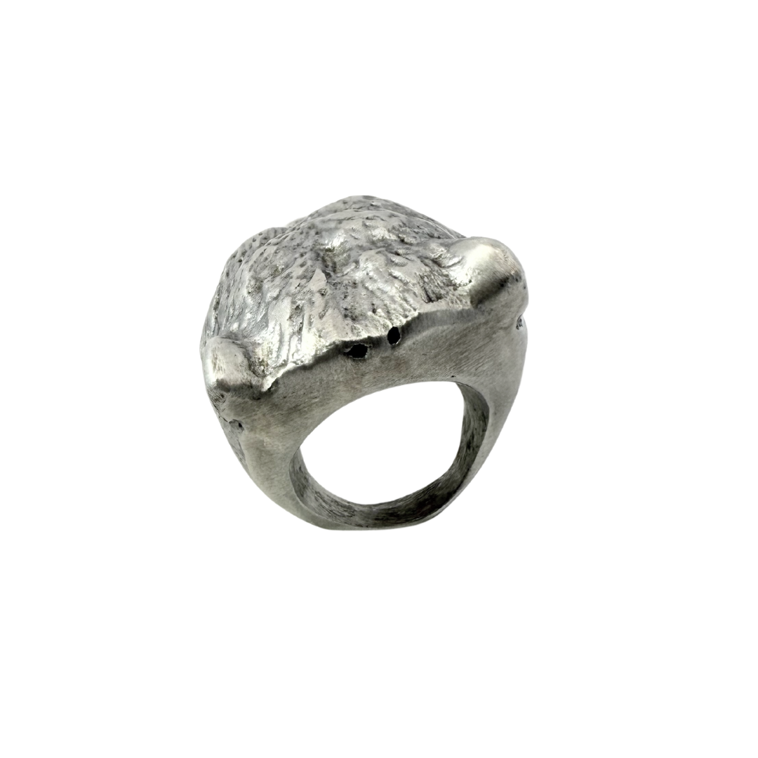 Bear Head Ring
