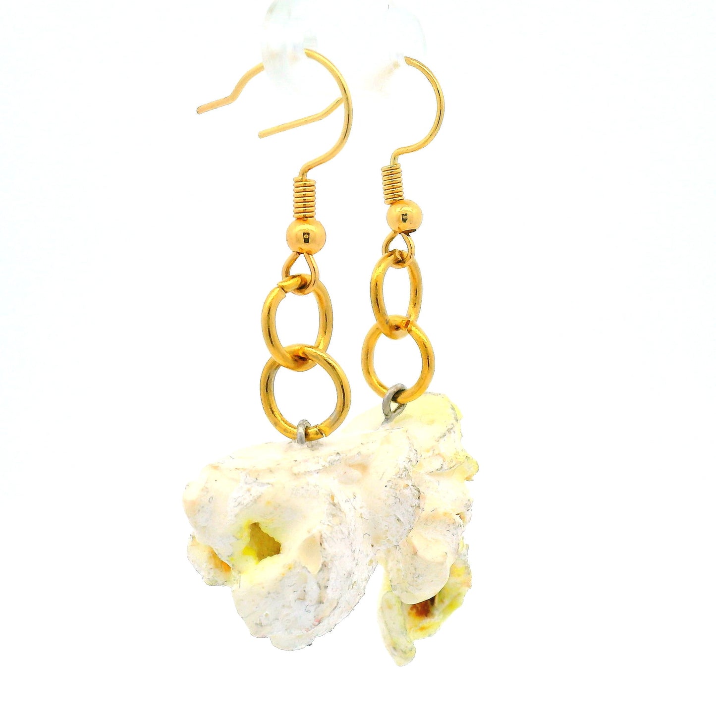 Handmade Popcorn Earrings