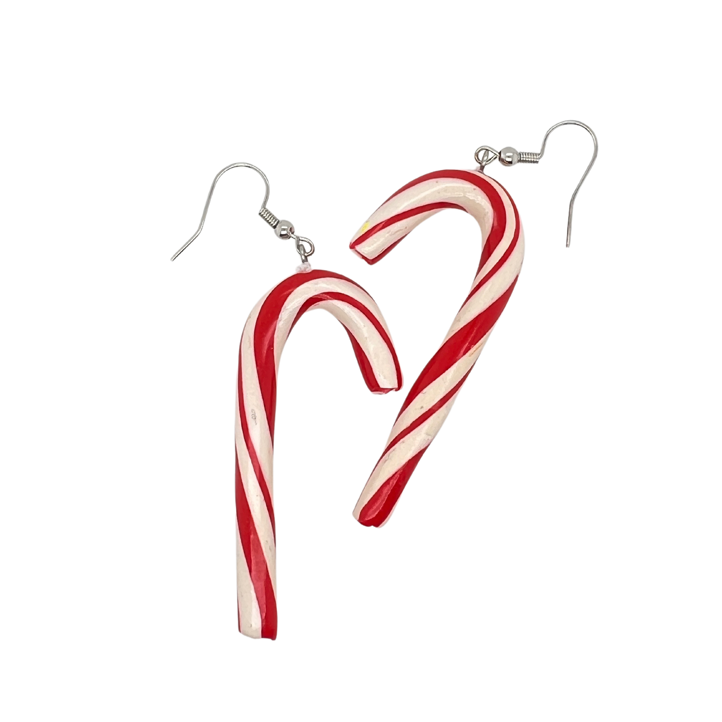 Handmade Candy Cane Earrings