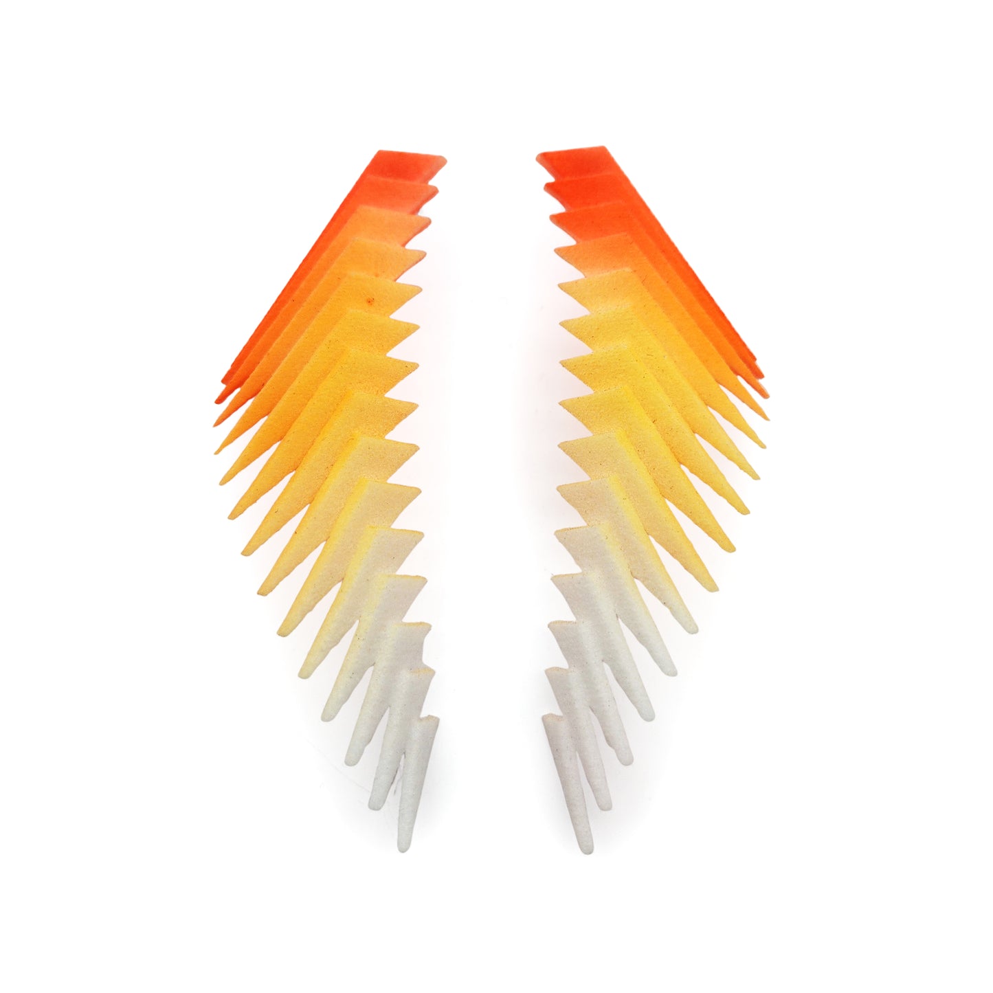 Yellow & Orange Parabora Earrings