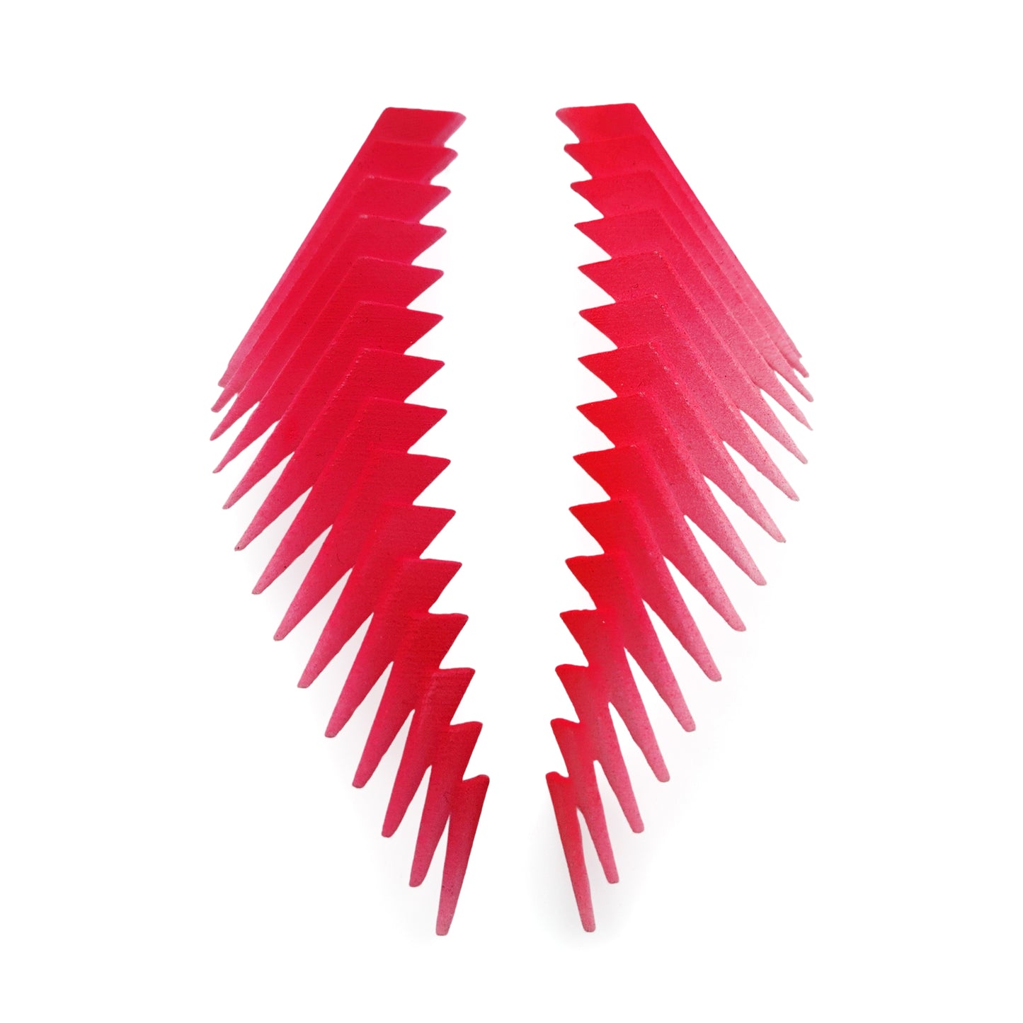 Coral Pink Parabora Earrings