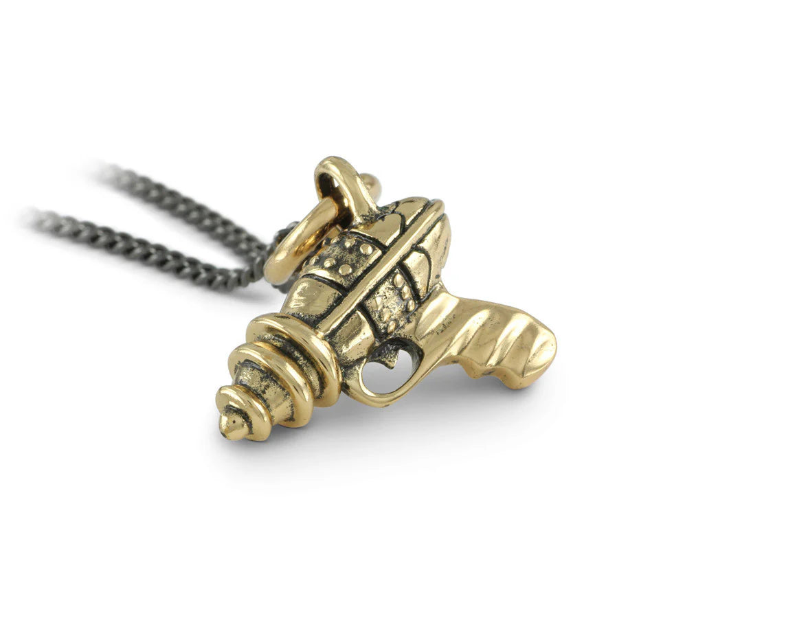 Bronze Ray Gun Pendant