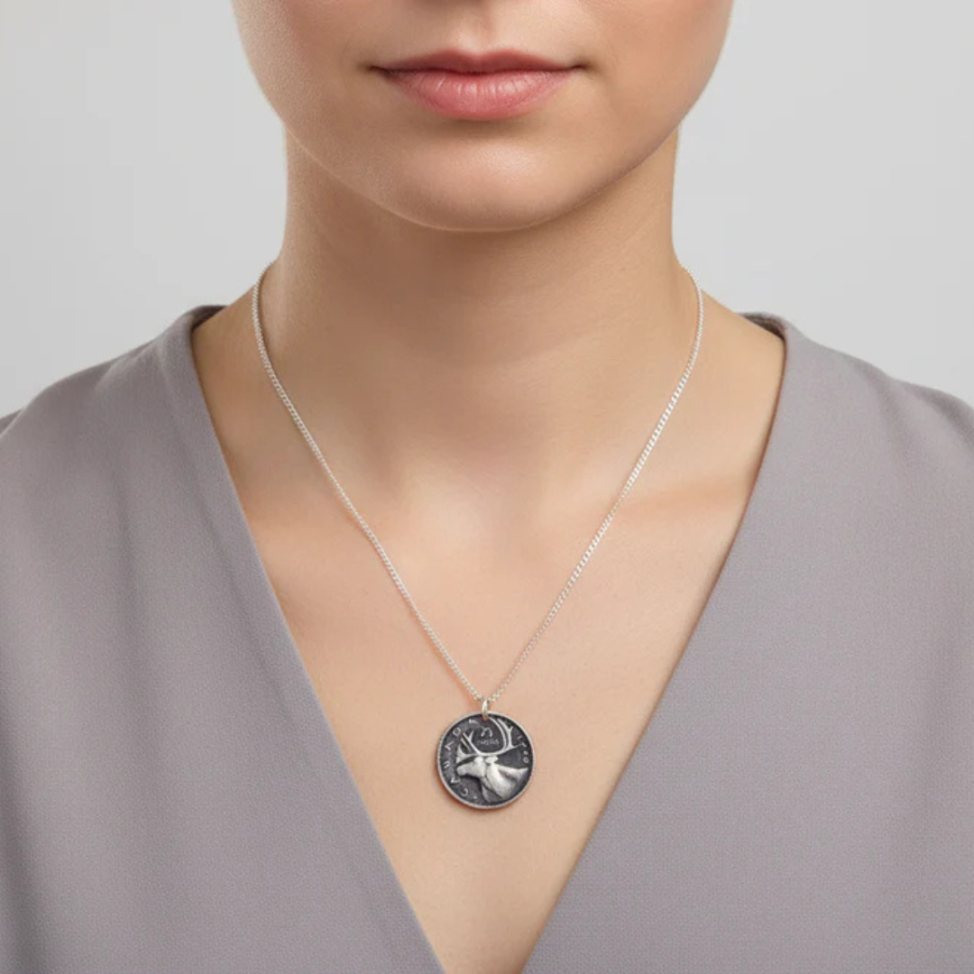Canadian Caribou Necklace