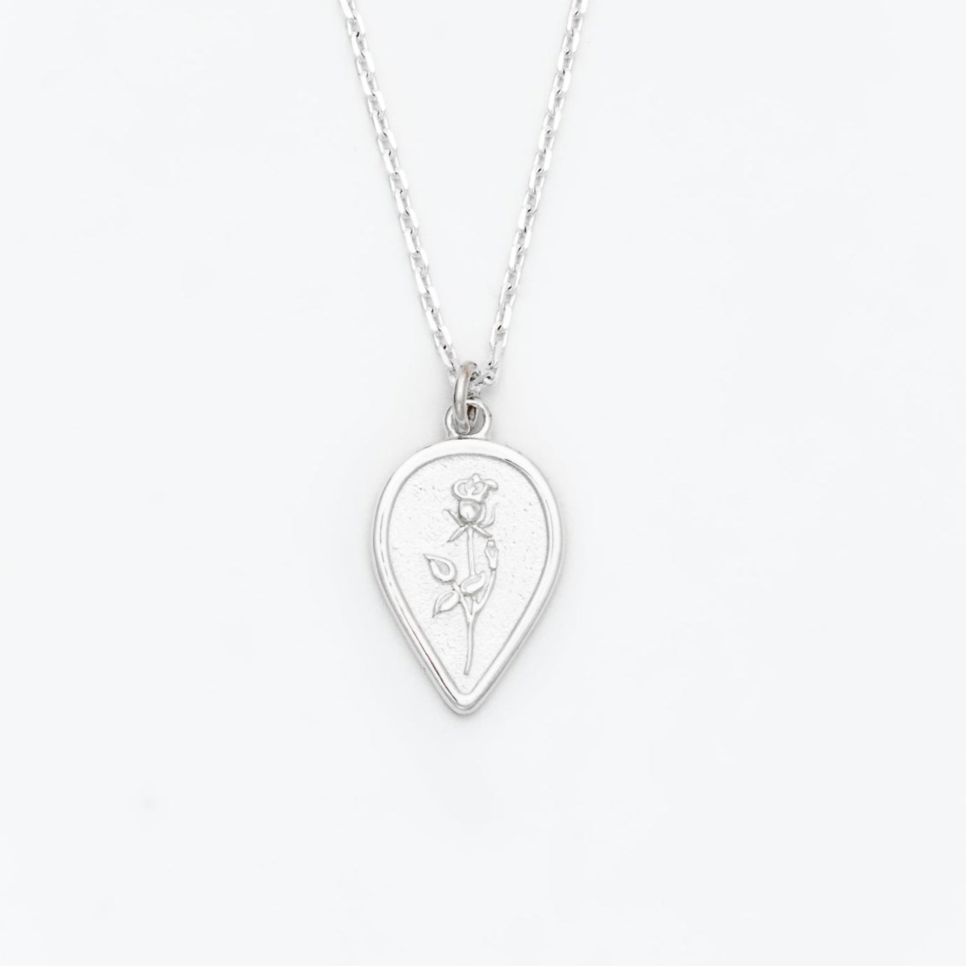 Rose Birth Flower Necklace