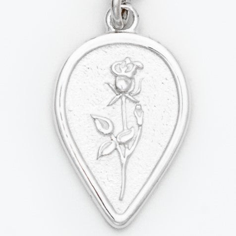 Rose Birth Flower Necklace