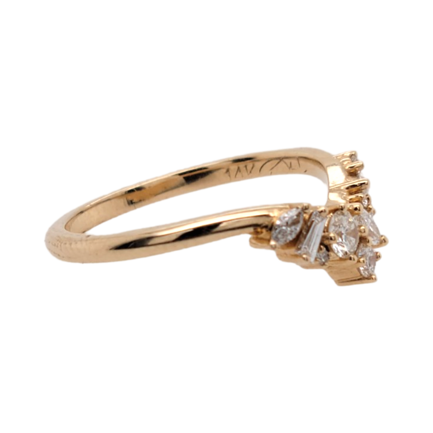 Diamond Cluster Ring