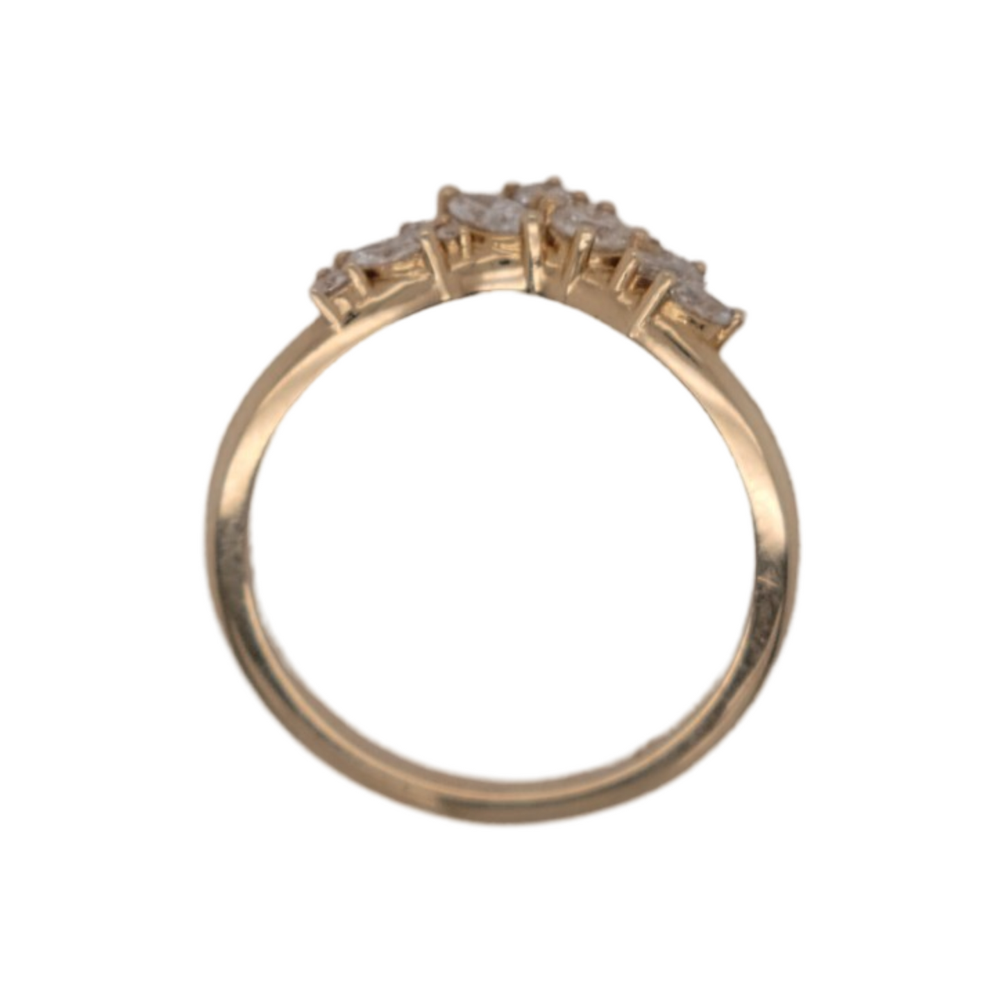 Diamond Cluster Ring