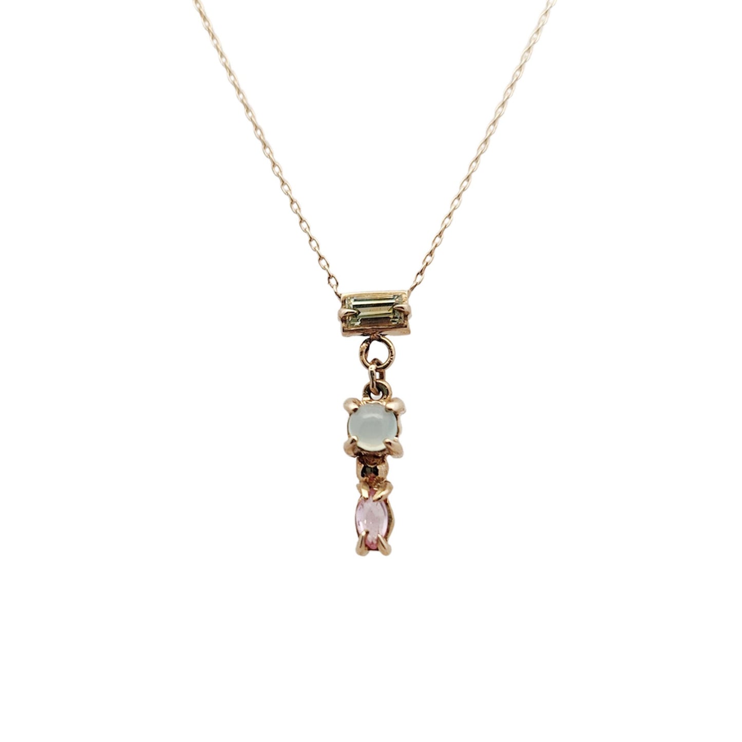 Montana Parti Sapphire Cluster Pendant