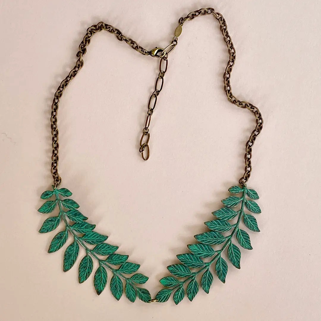 Leafy Collar Necklace