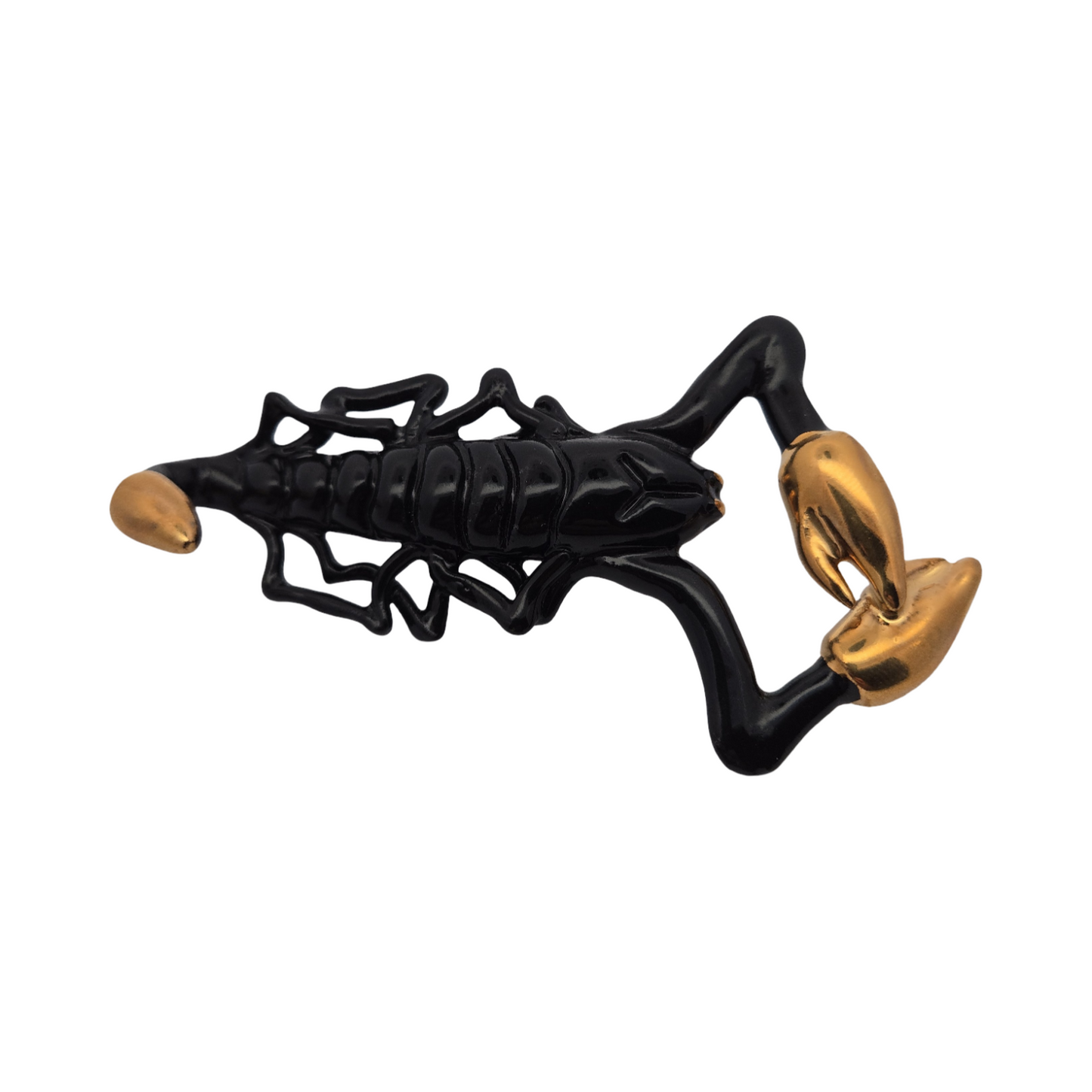 Scorpion Porcelain Pin