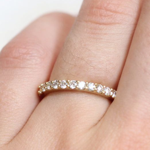 Diamond Half-Eternity Band