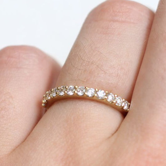 Diamond Half-Eternity Band