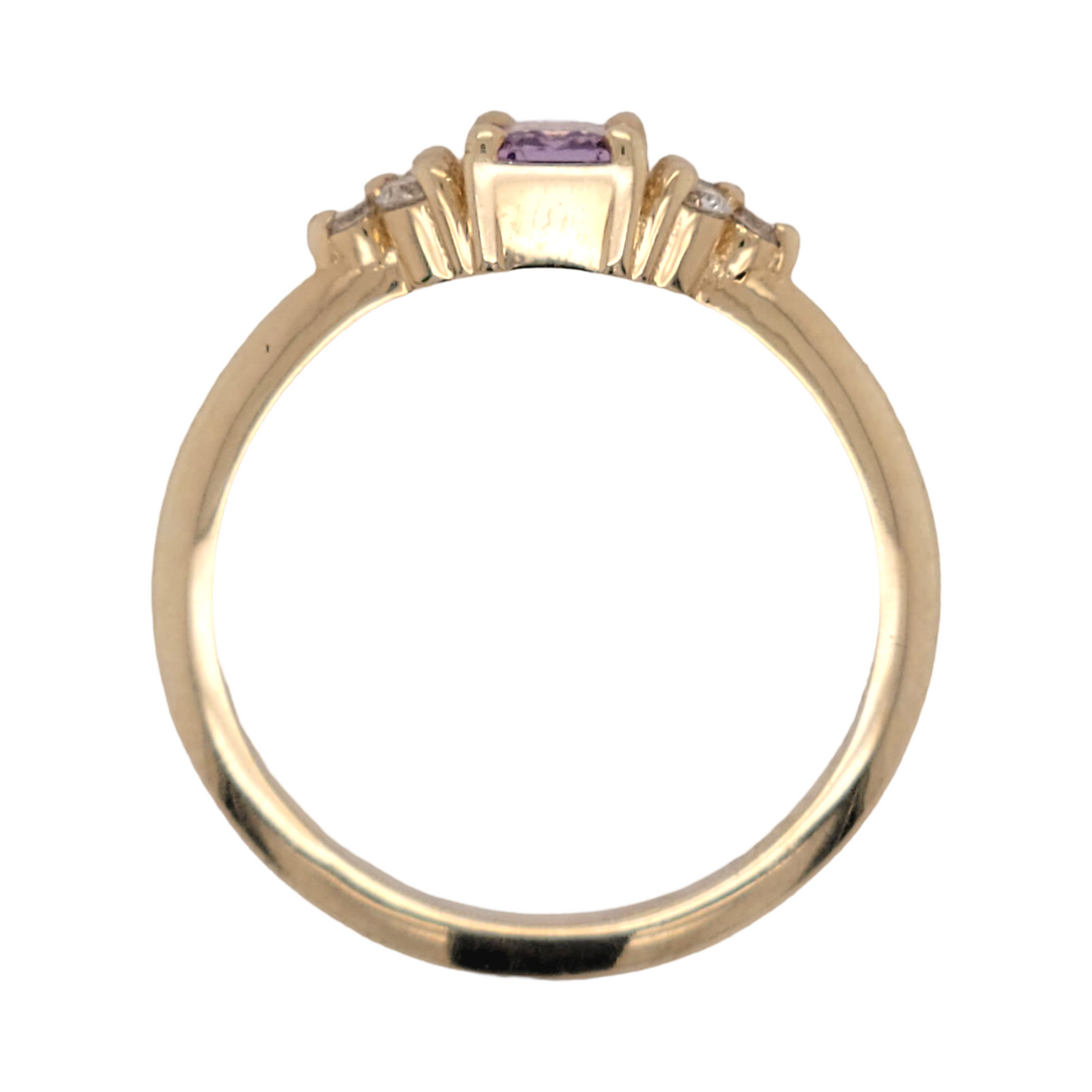 Purple Sapphire Ring