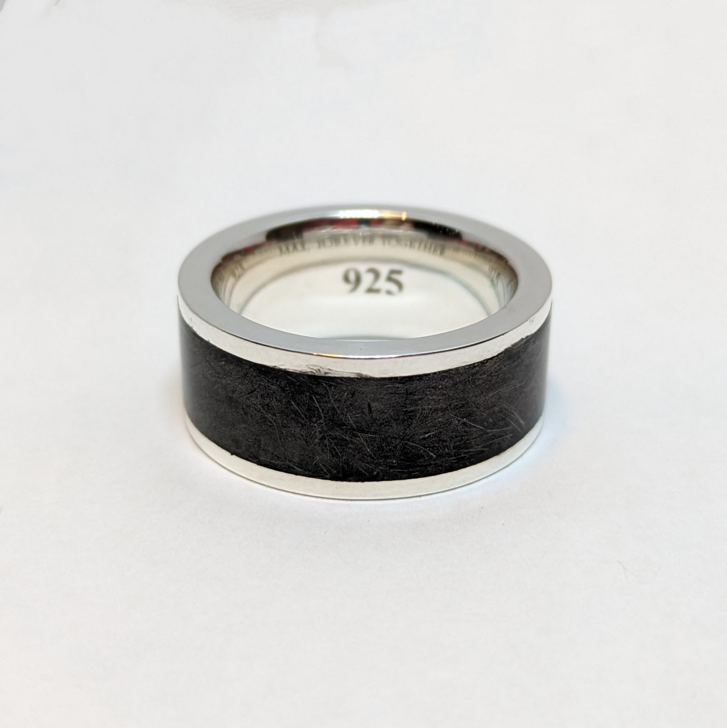 Dog Hair Inlay Ring