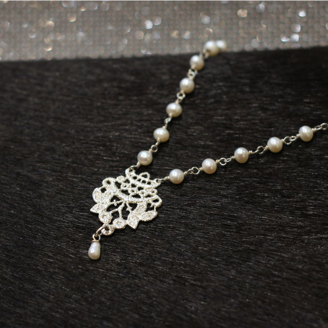 Pearl Chantilly Necklace